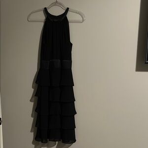 Jones Wear Elegant Black Halter Dress
